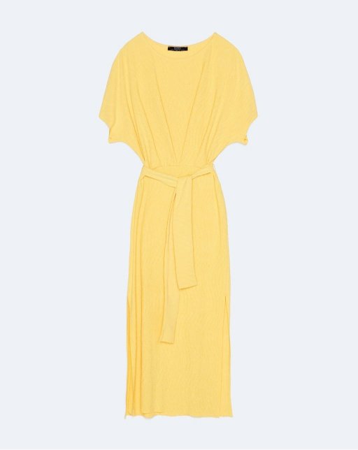 Midi dress with belt - Image 6