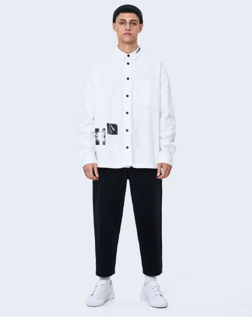Overshirt with print - Image 4