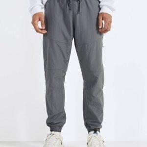 Nylon jogging trousers