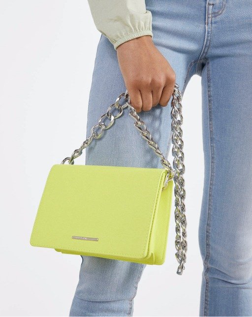 Handbag with chain strap - Image 4